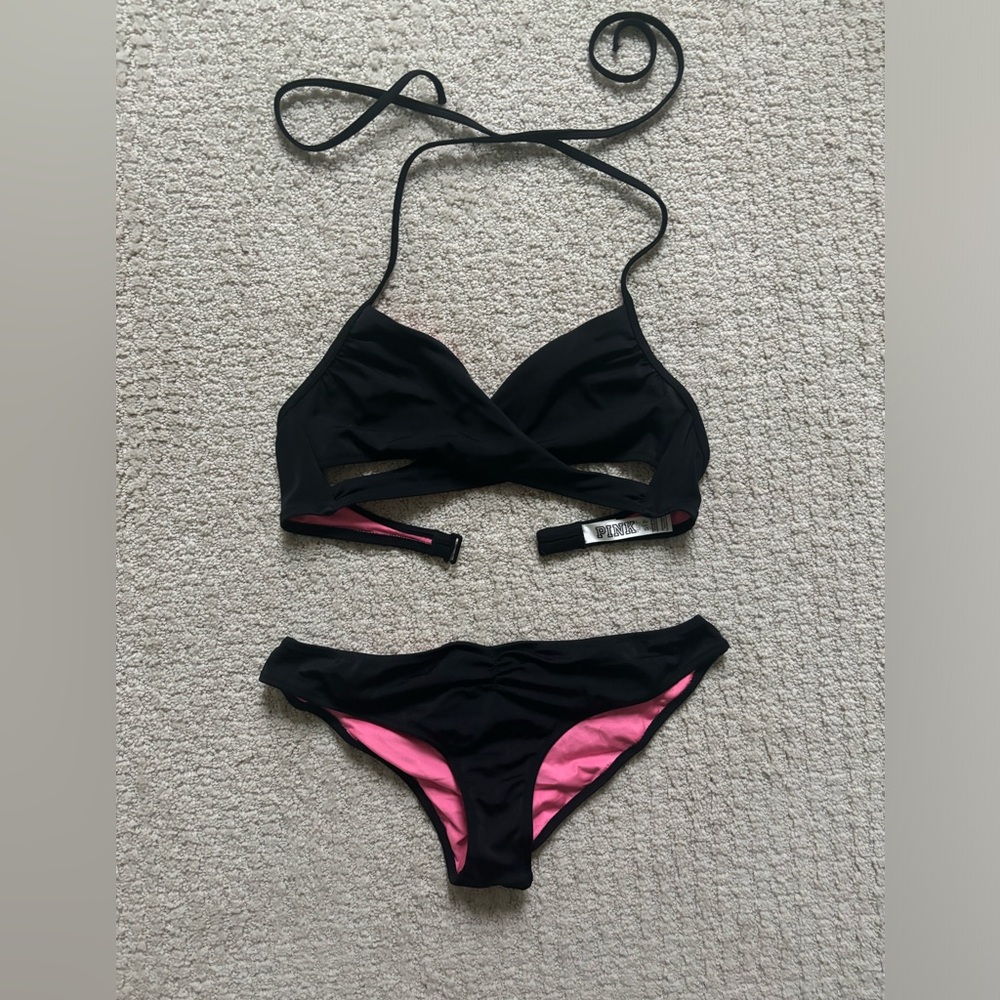 PINK by Victoria’s Secret Black Bikini